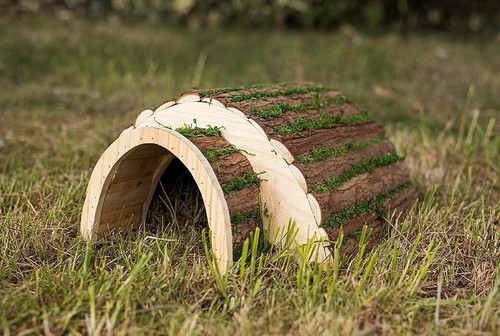 Extra large wooden hedgehog - extra,