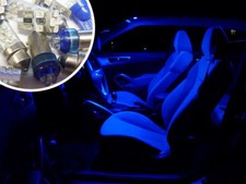 Blue Interior LED Bulb Kit Set