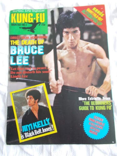 Bruce lee kung monthly - bruce, fu