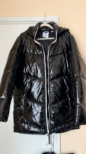 Black shiny glossy pvc patent - shiny,