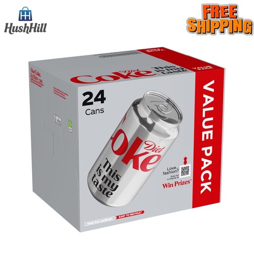 Diet coke soft drink - coke, 24