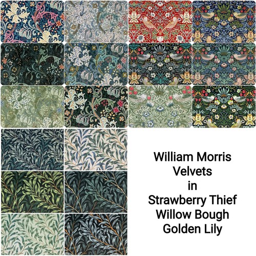 William morris velvet fabric - william,