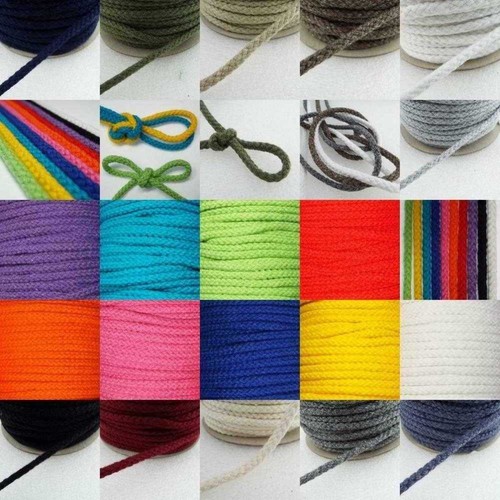 4mm lacing cord - 4mm, braided