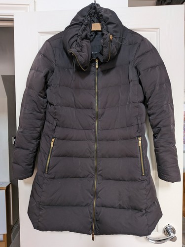 Zara black women puffer coat - zara,