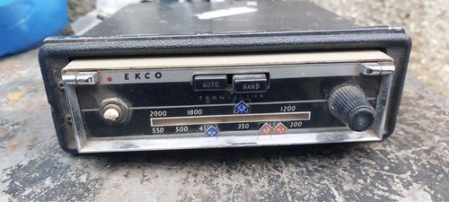 Vintage ekco portable car - ekco,