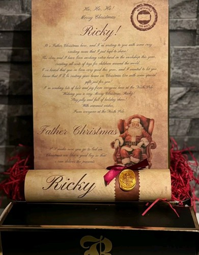 Personalised letter from santa - letter,
