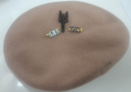 Sas beret badge - sas,
