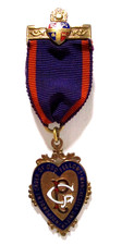 VINTAGE 1949 INDEPENDANT ORDER OF ODDFELLOWS  MANCHESTER UNITY MEDAL / JEWEL