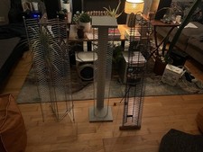 CD Rack Solid Pine Wood DVD