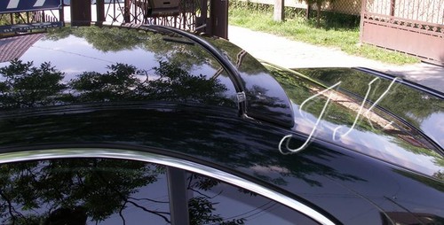 Roof spoiler rear window - spoiler,
