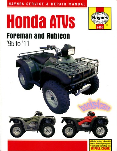 Manual foreman rubicon service - manual,