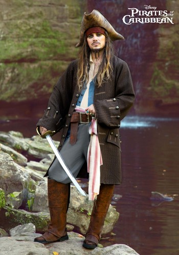 Deluxe jack sparrow pirate - jack,