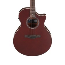 Ibanez AE100 Electro-Acoustic Guitar, Burgundy Flat (NEW)