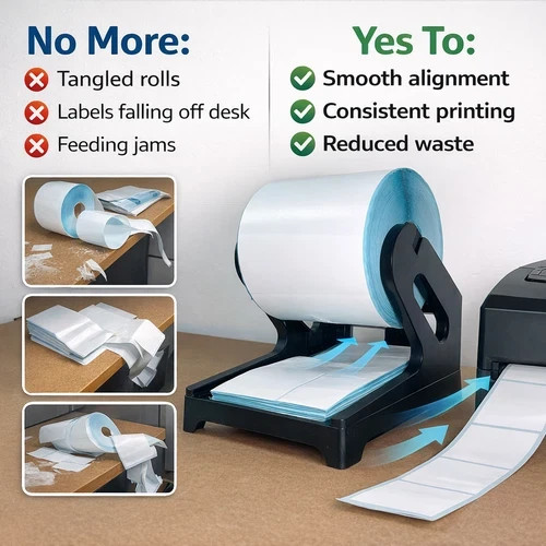 Label holder stand for 6x4 - label,