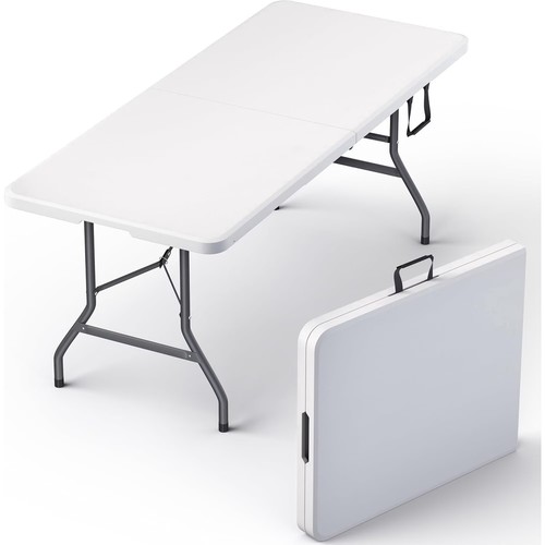 6ft folding table - folding, duty