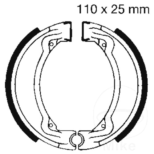 Ebc brake shoes springs - springs, y504