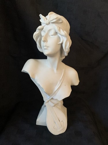 Art nouveau nude lyre after - nude, &