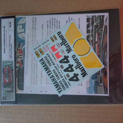 Decals yamaha yzr500 - decals,