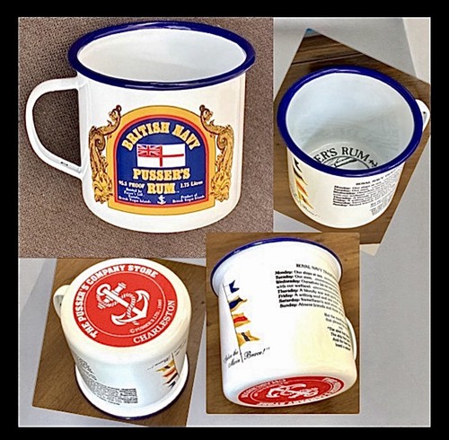 Vtg pusser rum british - vtg,