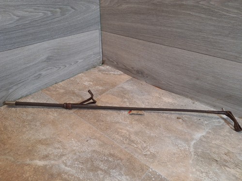 Vintage leather clad hunting - leather,