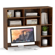 Costway desktop bookshelf desk - costway,