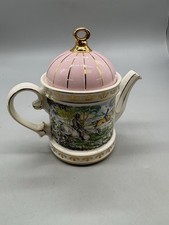Sadler Teapot Sporting Scenes Of 18th Century Fox Hunting Staffordshire England