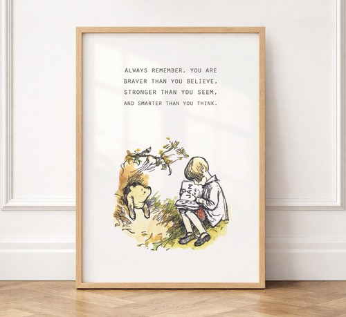 Winnie the pooh quote - the,
