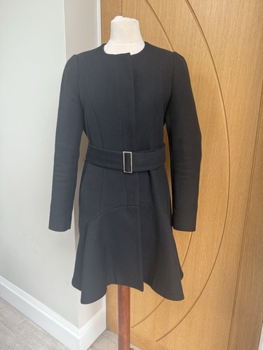 Black coat inc belt zara - belt,