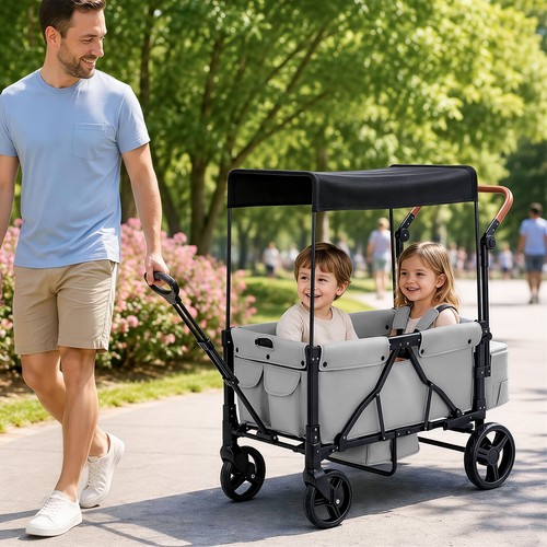 Wagon stroller for - 2, with