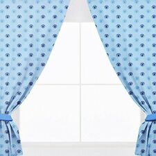 Manchester City FC Curtains One Pair Of Crest 66" x 72" Drop Official License