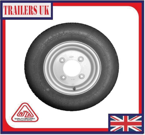 Trailer wheel tyre 145 80 - wheel,