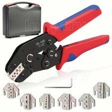 8Pcs Ratchet Crimper Pliers