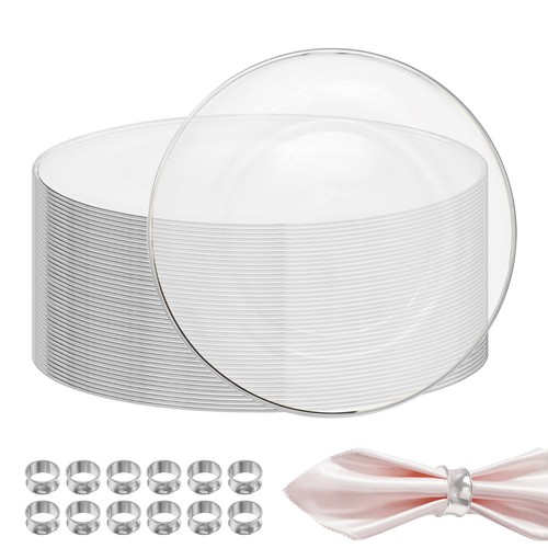 Round charger plates 33cm - plates,