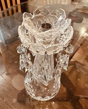 Waterford Crystal Candelabra Candle Holder 10'' Signed by Jim O Leary 1999