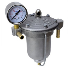 MALPASSI ALLOY FILTER KING 85mm FUEL PRESSURE REGULATOR + GAUGE KIT 1.5-7 PSI 
