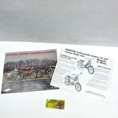 Vintage cosmo mopeds mini - vintage,