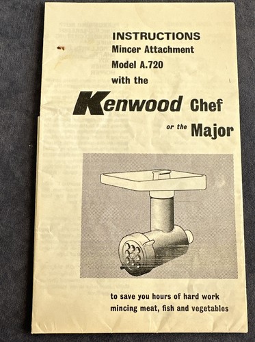 Kenwood chef a720 - chef,