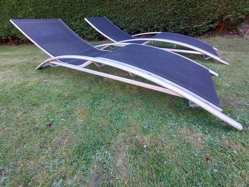 Sun loungers set outdoor - sun,