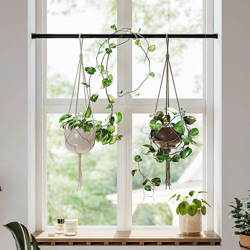 Window plant hanger indoor - window,