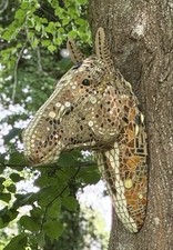 Stunning Life size Horse Head 3D Mosaic Sculpture In Mixed Media