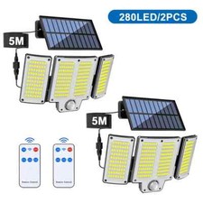 1/2x Split LED Solar Security