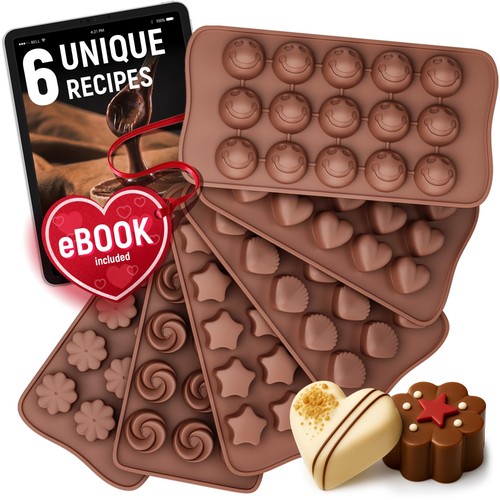 Chocolate moulds silicone - chocolate,
