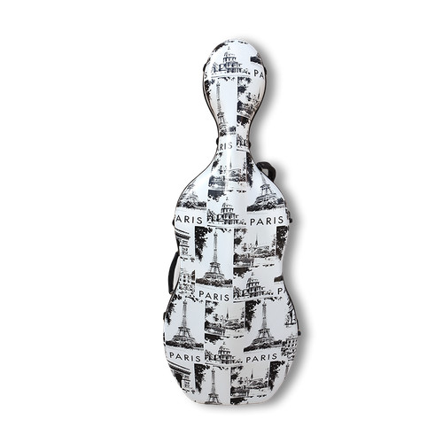 New cello case - cello, white