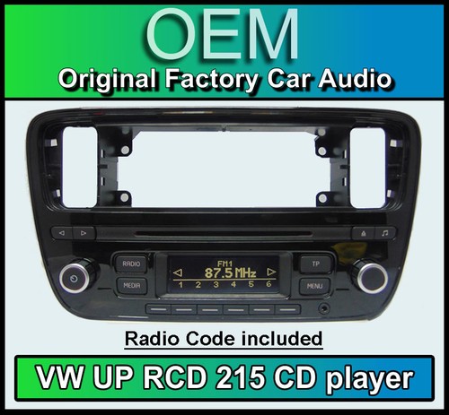 Car stereo vw rcd - up,