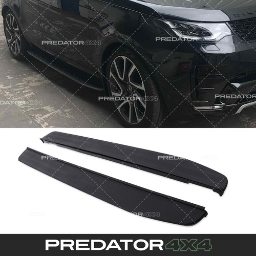 Black side steps running board - steps,