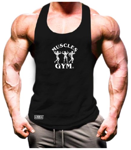 Muscles gym vest - gym, clothing