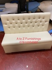 Booth Seating Bench Seating Bespoke  £200 Per Meter Multi Colours Available