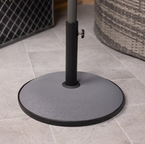 Round concrete parasol base - parasol,