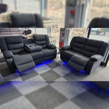 Fabric Electric Recliner Sofa