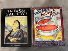 Vintage Far Side Gallery 3 & 5 – Gary Larson Comic Genius – 80s/90s Nostalgia